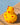 Yellow rubber kiwi with red hearts on a pool deck